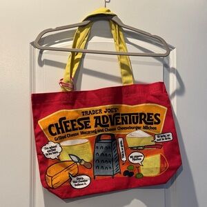 NWT! Trader Joe's Cheese Experience Tote